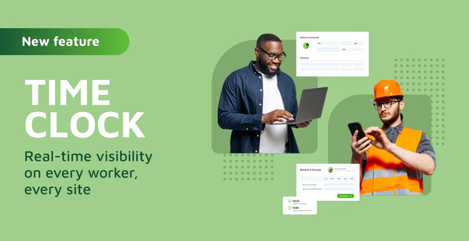 Pixid Time Clock feature launch image
